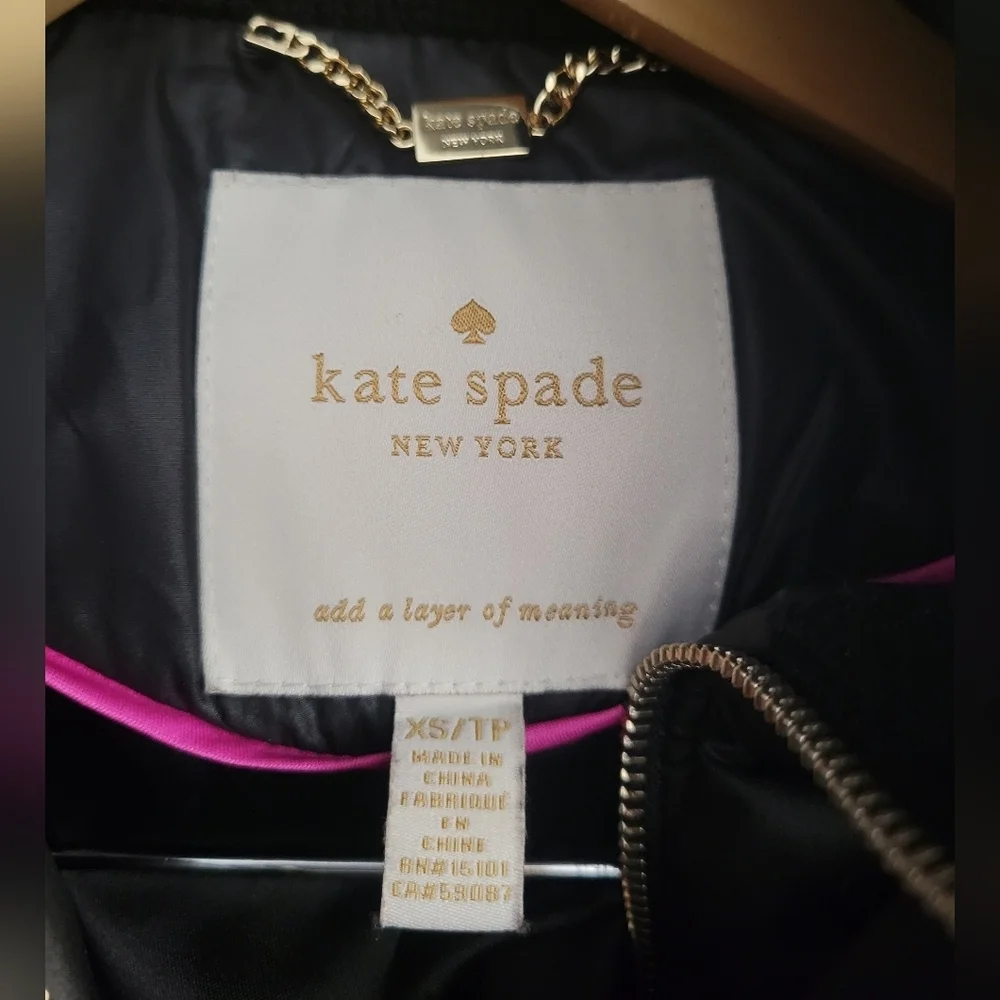 Kate Spade Puffer Jacket Size XS